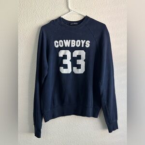 Brandy Melville cowboys sweatshirt